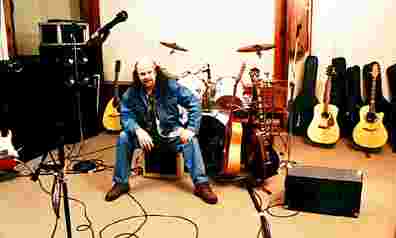 Bill in the studio